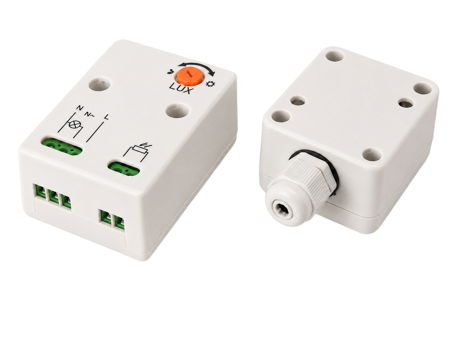 Soumrakový spínač 230V SS-IP65 s externím čidlem osvětlení